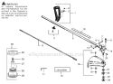 Part Location Diagram of 530014773 Weed Eater Hub Assy.